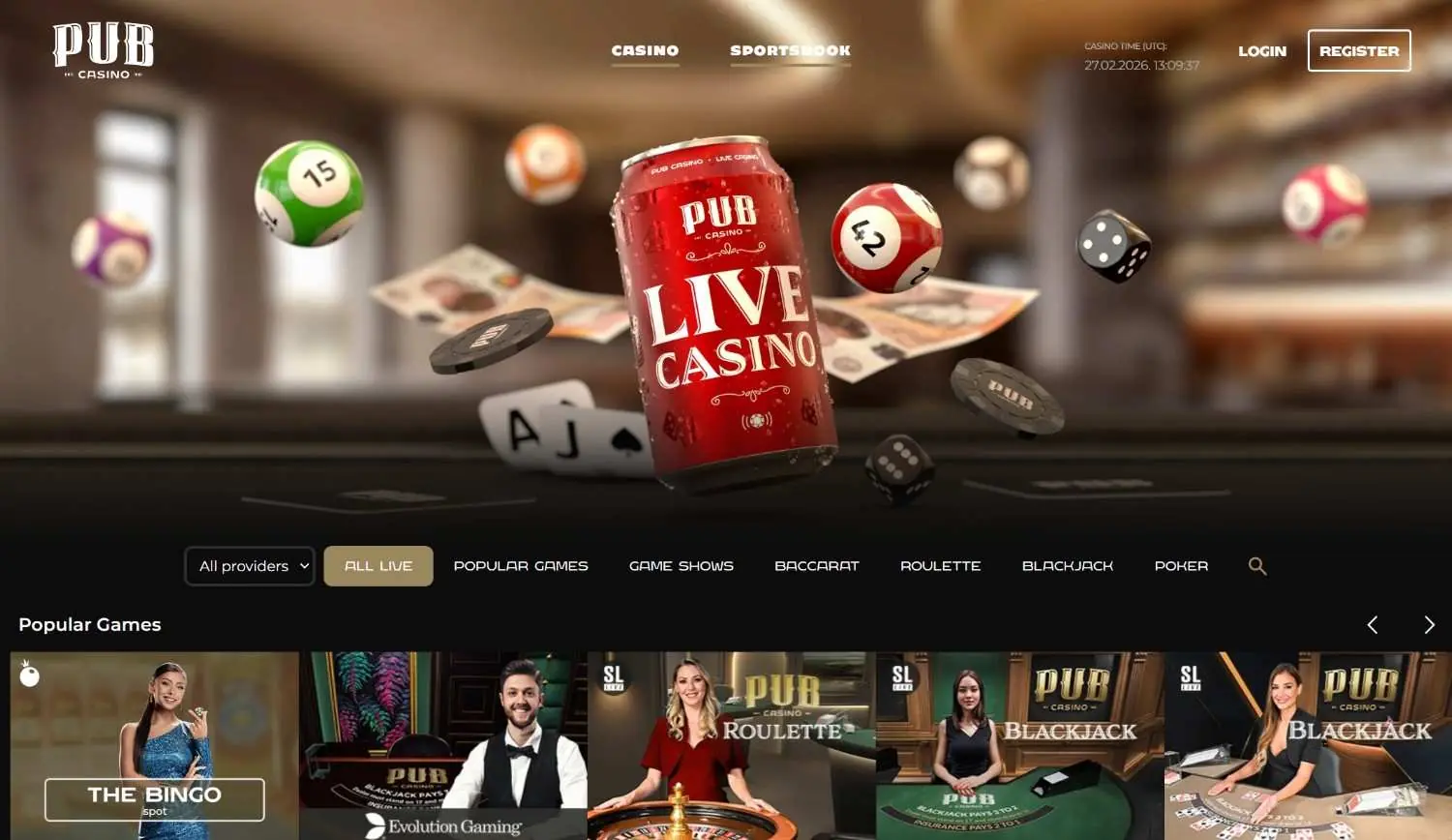 pub casino homepage pub casino homepage