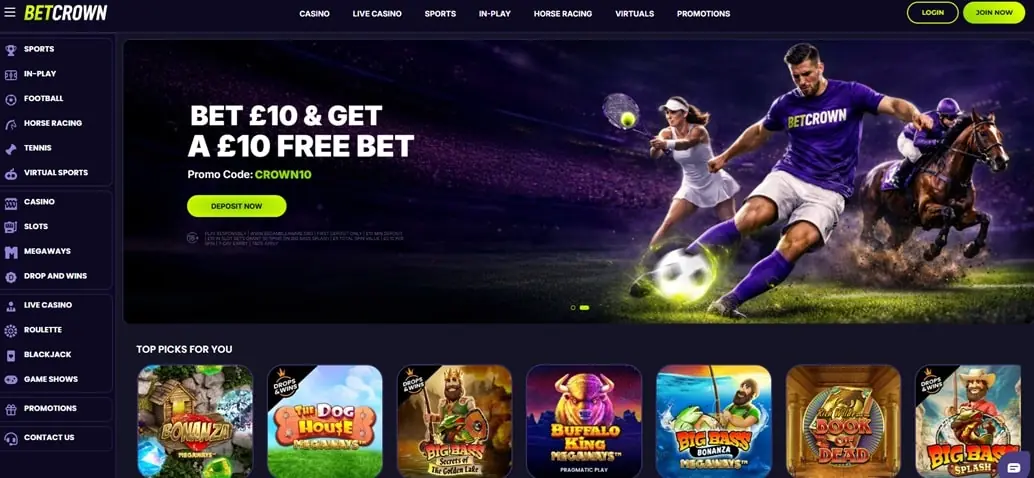Betcrown Homepage Betcrown Homepage
