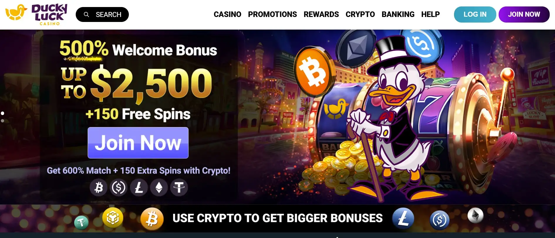 DuckyLuck Homepage DuckyLuck Homepage