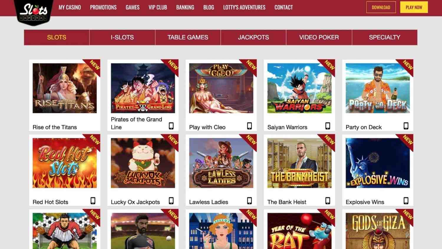 Slots Capital Homepage Slots Capital Homepage