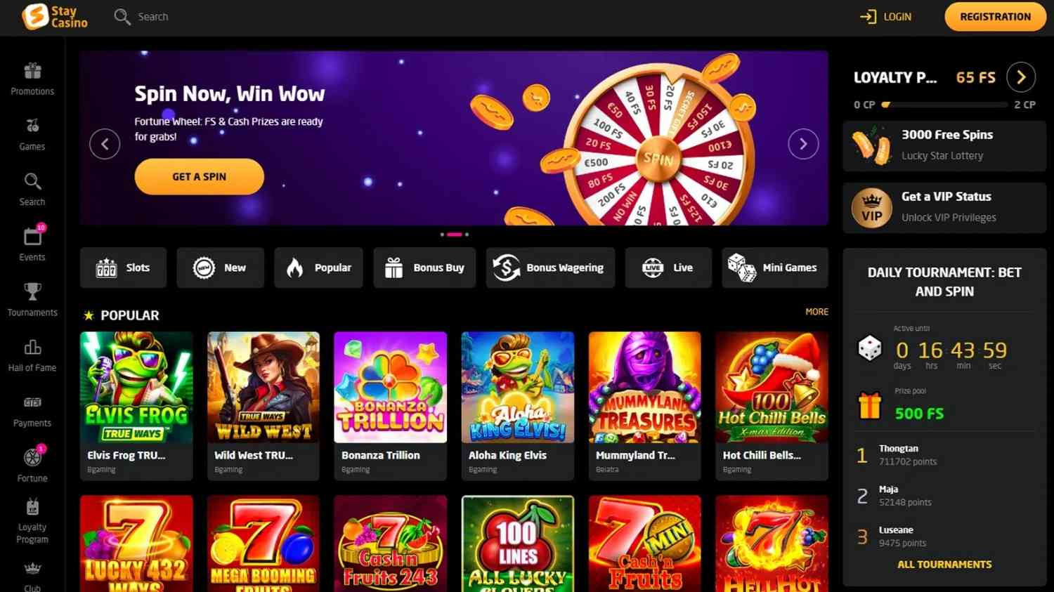 Stay Casino Homepage Stay Casino Homepage