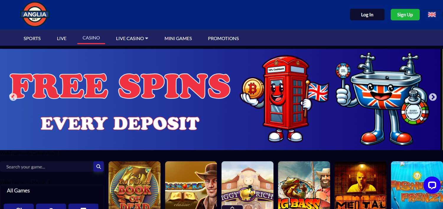 Anglia Casino Homepage Anglia Casino Homepage
