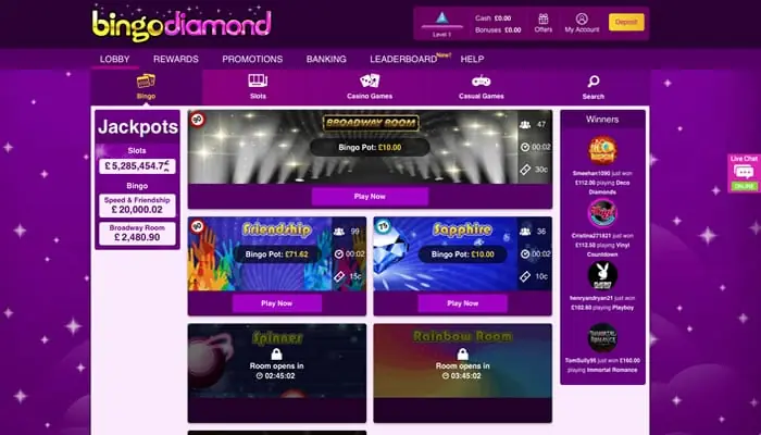 Bingo Diamond