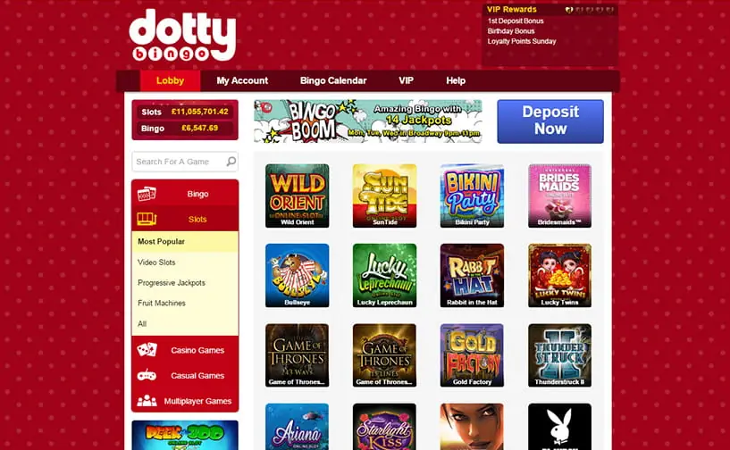 dotty bingo