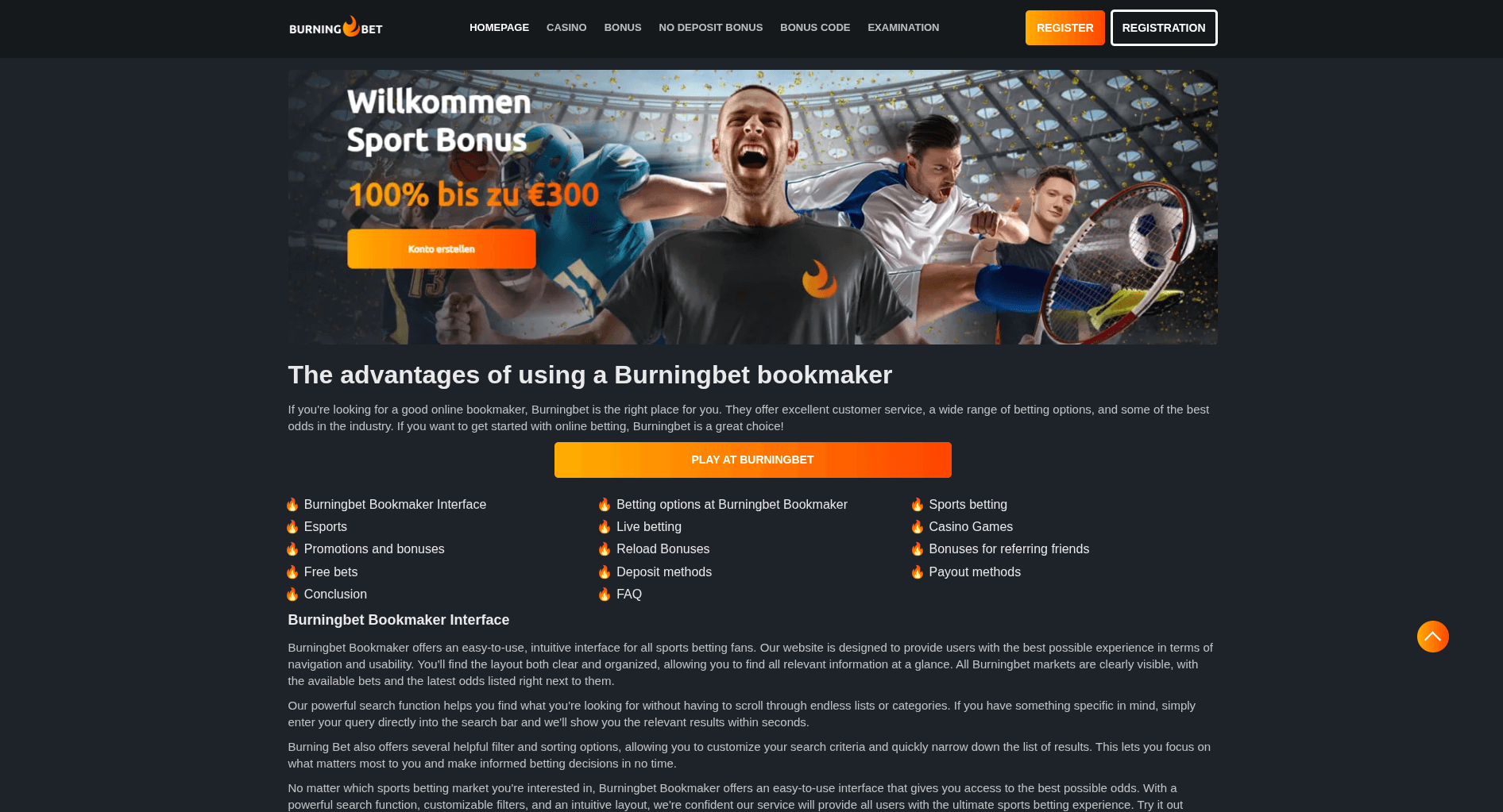 BurningBet BurningBet screenshot