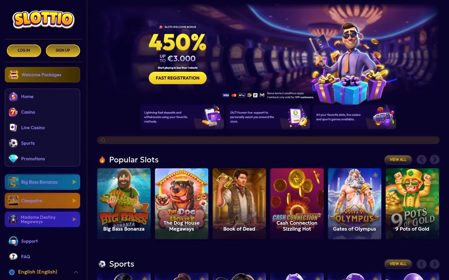 slottio-homepage