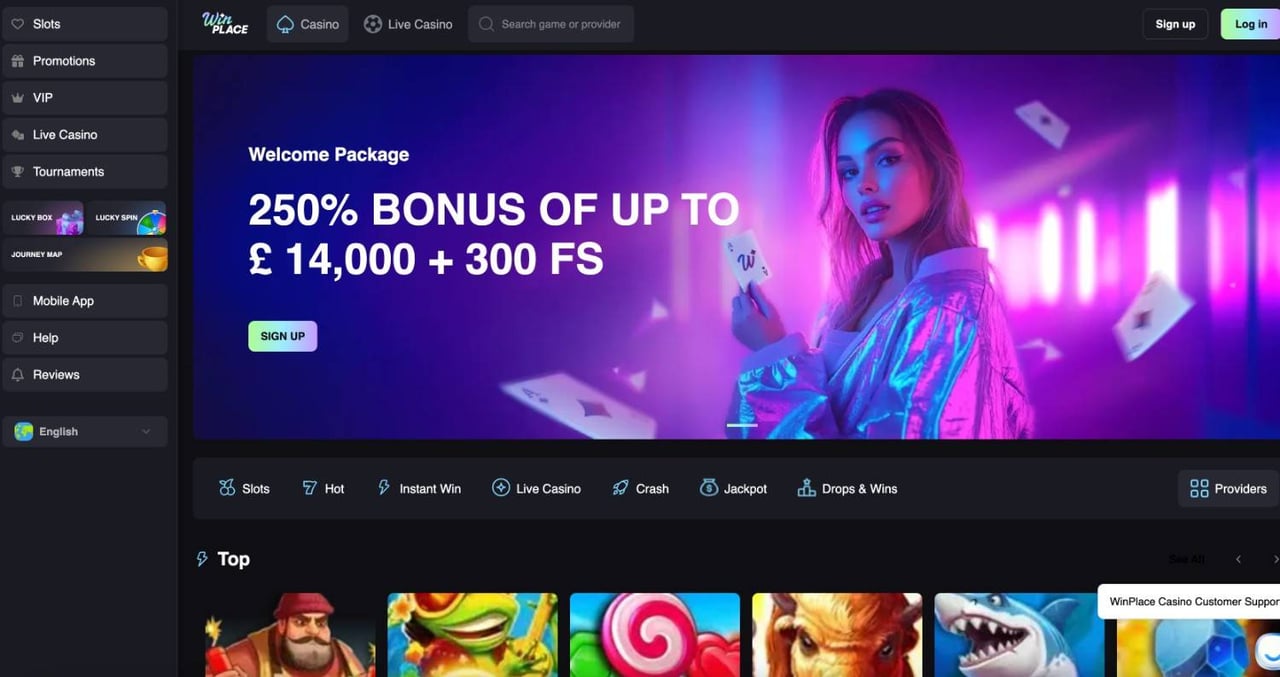 Win Place Homepage 2026-06 Win Place casino homepage