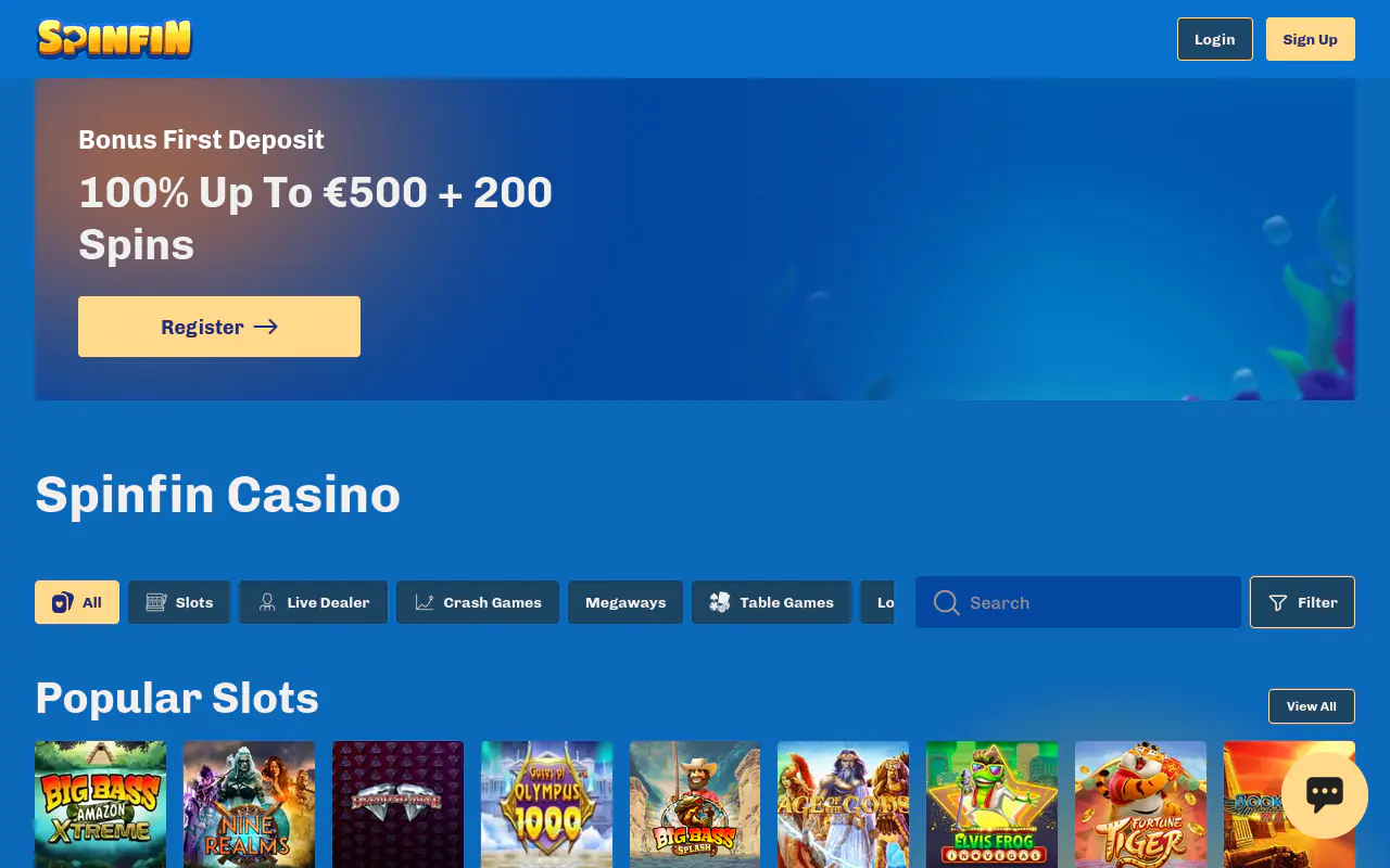 spinfin-homepage