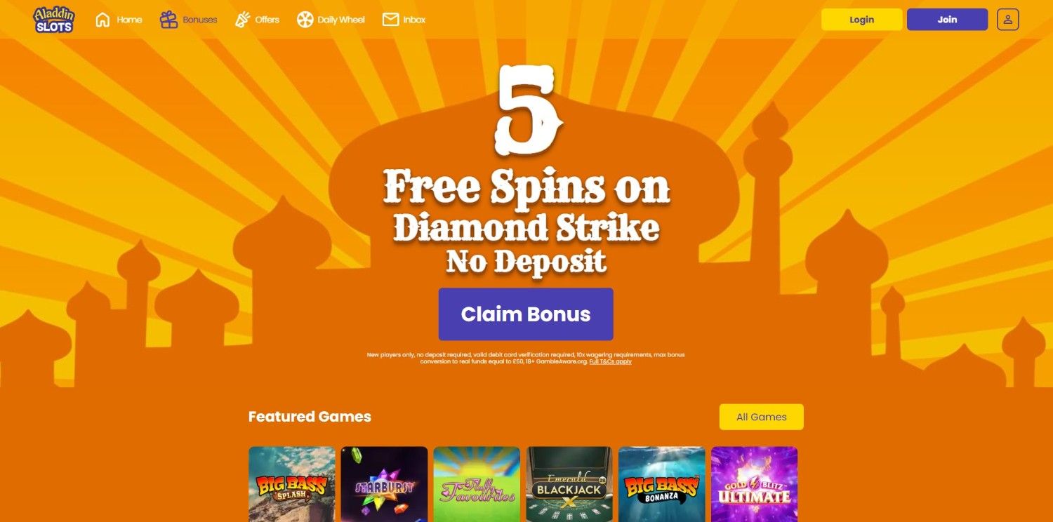 Aladdin Slots Homepage Aladdin Slots homepage