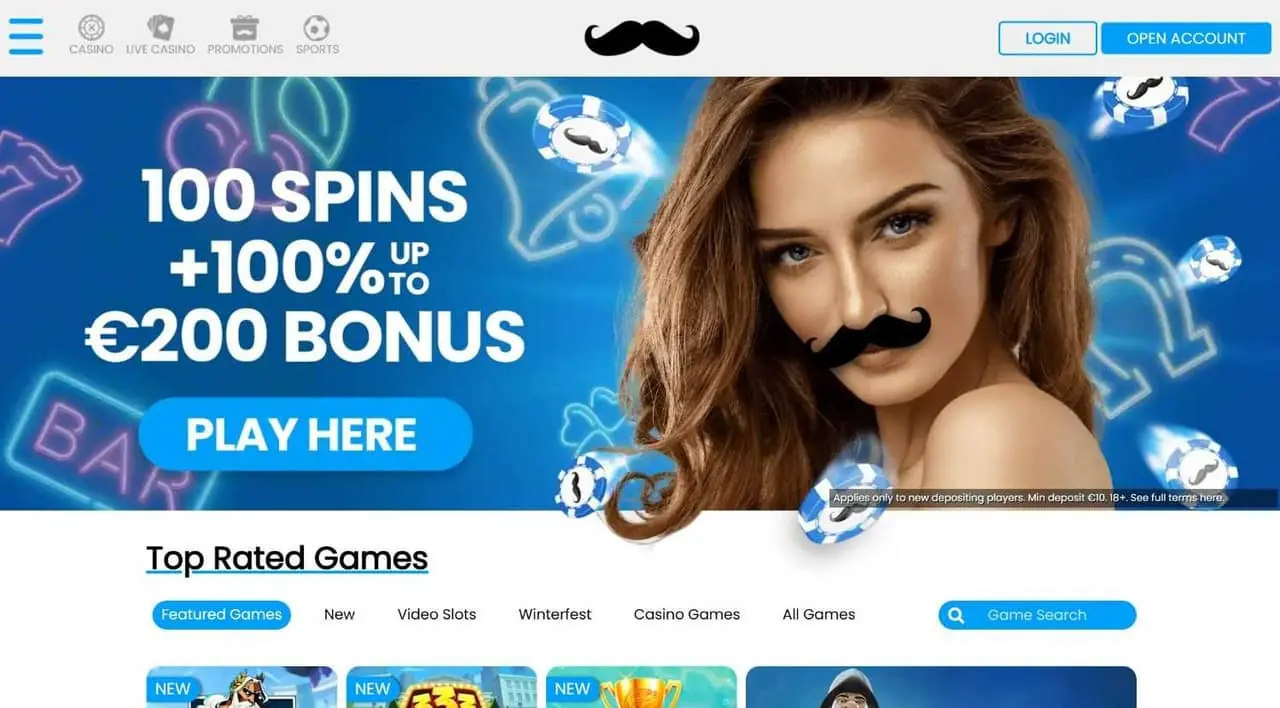 Mr Play Homepage February 2026 Mr Play casino homepage screenshot