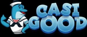 CasiGood Casino logo featuring its dolphin mascot